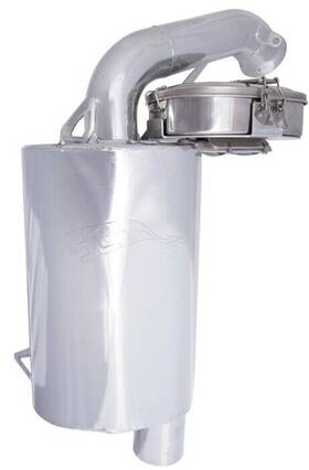 09-841 Starting Line Products Lightweight Silencer With Trail Chef Mount #09-841 Ski-doo/lynx