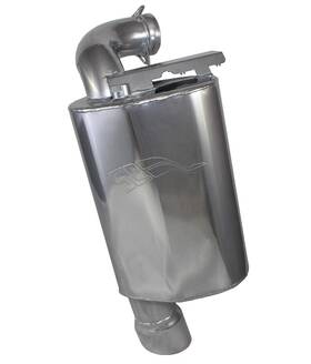 2853-s369547-63 Starting Line Products Slp Lightweight Silencer For 2022 Polaris 850 Rmk Khaos Axys 165 2.75 Inch