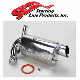 Starting Line Products Mn/49pw Lightweight Silencer For 2011-2012 Polaris 800 Rmk 155 - Gf