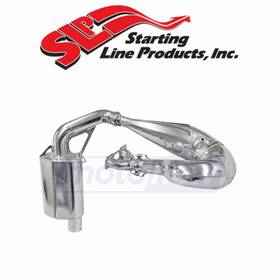 Starting Line Products Mn/4gjb Single Pipe Sets For 2017-2020 Ski-doo Summit X E-tec 850 165 Cd
