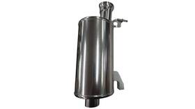 Straightline 131-169 Lightweight Muffler Ceramic Coated Quiet Version 8lb Weight Savings