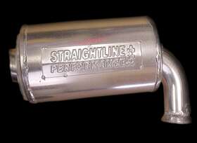 241-2130 Straightline Performance New Lightweight Silencing Muffler 2003-2007 Mxz Gsx