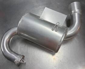 132-100 Straightline Performance Straight Line Light Weight Silencer Polaris