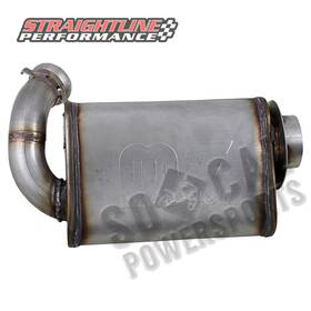 1813-s277467-13 Straightline Performance Slp Lightweight Silencer For 2019-2022 Ski-doo Renegade Enduro Ace 900 Turbo
