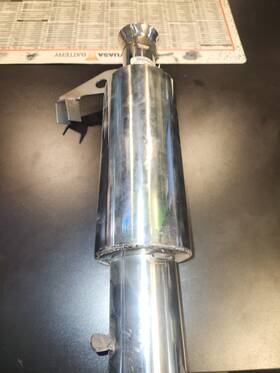Straightline Performance 241-2110ss Lightweight Stainless Silencer Arctic Cat M 8000 Riot X Hardcore Zr