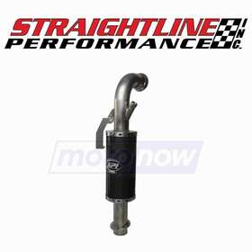 Mb6c Straightline Performance Mn/mb6c Lightweight Carbon Stainless Silencer For 2019 Ski-doo Mx Z Cb