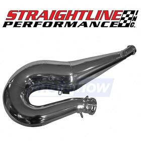 Straightline Performance Mn/mp8v Single Pipe For 2016 Polaris 800 Rmk 155 - Exhaust Pipes Qb