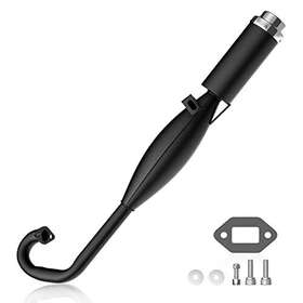 Weiyingsi 787894799783 2-stroke Exhaust Muffler With Expansion Chamber - Angled Design