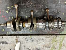 8ch-11400-00-00 Yamaha 8ch-11400-01-00 Mm 700 1997 Crankshaft Assembly Rw5824