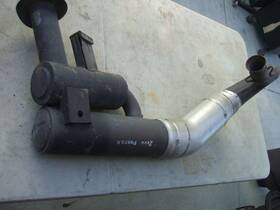 8dj-14710-00-00 Yamaha 2000 Phazer Muffler Assy. P/n Or -01-00