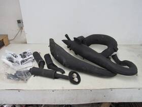Paw3028 Yamaha V-max 700 Power Inc Triple Pipes Exhaust Can Muffler Set Rm-229