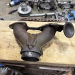 2003 04 Arctic Firecat 500 Exhaust Manifold Y-pipe 0712-972 And 1612-014. Fixed Price $50.00.