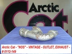 Arctic Cat Exhaust Manifold Outlet # 0112-149 '71 Ext Vintage. Fixed Price $178.00.