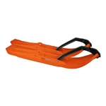 Pair Of Orange C&a Pro Mtx 8" Snowmobile Mountain/trail Skis W/black Loops. Fixed Price $376.34.