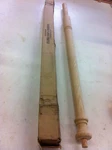 Colonial Stair & Woodwork Starting Newel 1/4" X 35 1/2" Oak W-3205. Fixed Price $12.00.
