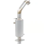 Bikeman Performance Powder Lite Slip-on Munchie Muffler Ceramic Chrome. Fixed Price $386.95.