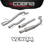 Cobra Exhaust 2.5" Cat Back System Venom Loud Vauxhall Corsa 1.4T (2015 ) VZ26. Fixed Price $828.96.