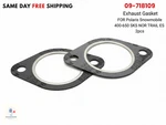 09-718109 Exhaust Gasket For Polaris Snowmobile 400-650 Sks Nor Trail Es X2PCS. Fixed Price $40.00.