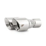 Mishimoto Dual Offset Exhaust Tips, 2.5" Inlet, 3" Outlet, Polished. Fixed Price $94.95.