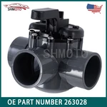 For Pentair 263028 Three Port Diverter Valve With 2" Pvc Pipe - Grey. Fixed Price $40.64.