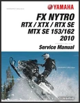 Yamaha Nytro 2008 2009 2010 2011 Snowmobile Service Manual LIT-12618-FX-01. Fixed Price $105.00.