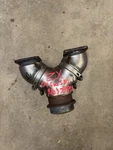 2004 Skidoo Legend 600 Ho Sdi Exhaust Manifold 420973592 Zx Chassis. Fixed Price $53.00.