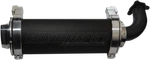 Bikeman Performance Big Mo Slip-on Exhaust In Ceramic Black 17-318-SB. Fixed Price $897.13.