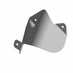 Polaris Exhaust Snow Deflector, Genuine Oem Part 5258861, Qty. Fixed Price $45.49.