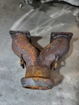Ski-doo Snowmobile 600HO Y Pipe Exhaust Manifold Zx Chassis Mxz Renegade Summit. Fixed Price $24.81.