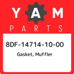 8DF-14714-10-00 Yamaha Gasket, Muffler 8DF147141000, New Genuine Oem Part. Fixed Price $58.25.