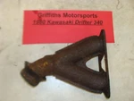 1979 80 81 Kawasaki Drifter 340 Exhaust Manifold Y Pipe Mount. Fixed Price $34.00.