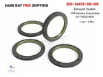 821-14613-00-00 For Yamaha Snowmobile Exhaust Gasket 09-718028 X4PCS New. Fixed Price $42.00.