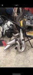 1998 Ski Doo Mach Z 800 Stock Triple Pipes Without Can. Fixed Price $400.00.