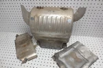Yamaha RX-1 Warrior Snowmobile Exhaust Cover 8FA-14708-02-00 Heat Shield. Fixed Price $49.99.
