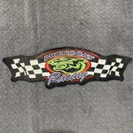 Vintage Team Arctic Cat Racing Dealer Jacket Patch Badge Nos 14X4.5 Inch. Fixed Price $89.99.