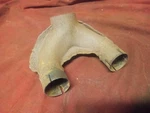 Vintage Rupp Snowmobile Engine Exhaust Manifold Y Pipe. Fixed Price $19.99.