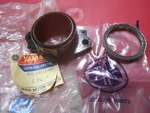 Nos Yamaha Exhaust Ring Nut Kit Set 1974 GP246 73-74 SM292 GP292 853-14612-00. Fixed Price $74.98.