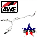 Awe Touring 3" Cat-back Exhaust System Fits 2017-2018 Audi A4 Quattro 2.0L Sedan. Fixed Price $2045.00.
