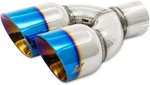 Mishimoto Mmexh-tip-fstbt Dual Offset Exhaust Tips For Car, 2.5" Inlet, 3"OUTLET. Fixed Price $45.99.