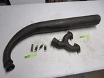 Vintage 72 Sears Sportster 335 Snowmobile Exhaust Muffler Pipe Manifold Polaris. Fixed Price $159.99.