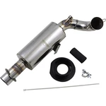 Straightline Performance Lightweight Muffler Stainless Polaris 132-155. Fixed Price $386.99.