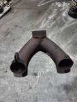 Vintage Rupp Snowmobile 440 Exhaust Manifold Y Pipe. Fixed Price $37.99.
