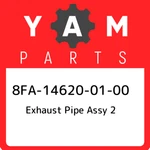 8FA-14620-01-00 Yamaha Exhaust Pipe Assy 8FA146200100, New Genuine Oem Part. Fixed Price $305.72.