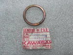 Kawasaki New Nos Exhaust Gasket 1987 91 Pt # 18067-003 OM10. Fixed Price $6.00.