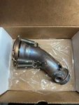 Ski Doo Turbo Header Exhaust Pipe Ace 514055466 W/ Flange 4208735. Fixed Price $150.00.