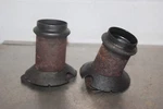 Arctic Wildcat Cylinder Exhaust Manifold Flange Pair 0712-053 0712-052 92-94. Fixed Price $69.95.