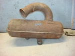 Yamaha El 433 1973 Sl Muffler Assembly Exhaust Pipe Can Vintage Snow Oem. Fixed Price $29.68.