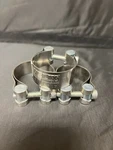 Helix Racing 212-2757 Stainless Steel Muffler Clamp 1.56. Fixed Price $20.34.