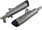 Akrapovic Dual Slip-on Mufflers Titanium/black Triumph Bonneville. Fixed Price $1164.78.