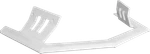 Straightline Performance 182-120-WHITE Bumper Wing. Fixed Price $95.37.